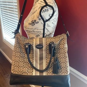 Coach signature purse